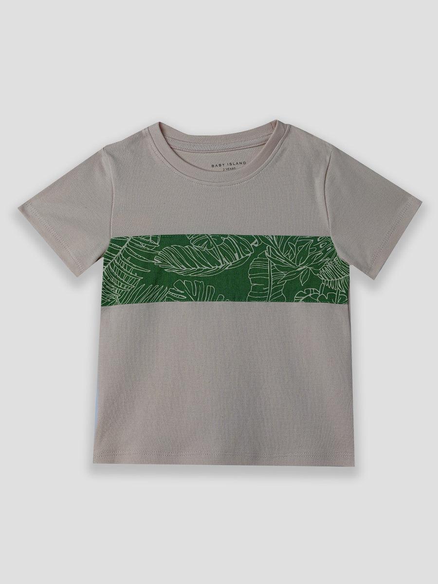 Cut & Sew Boys T-Shirt