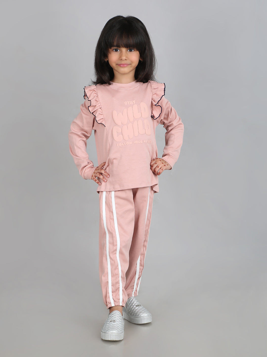 Girl Coord Set (Tee + Pant)