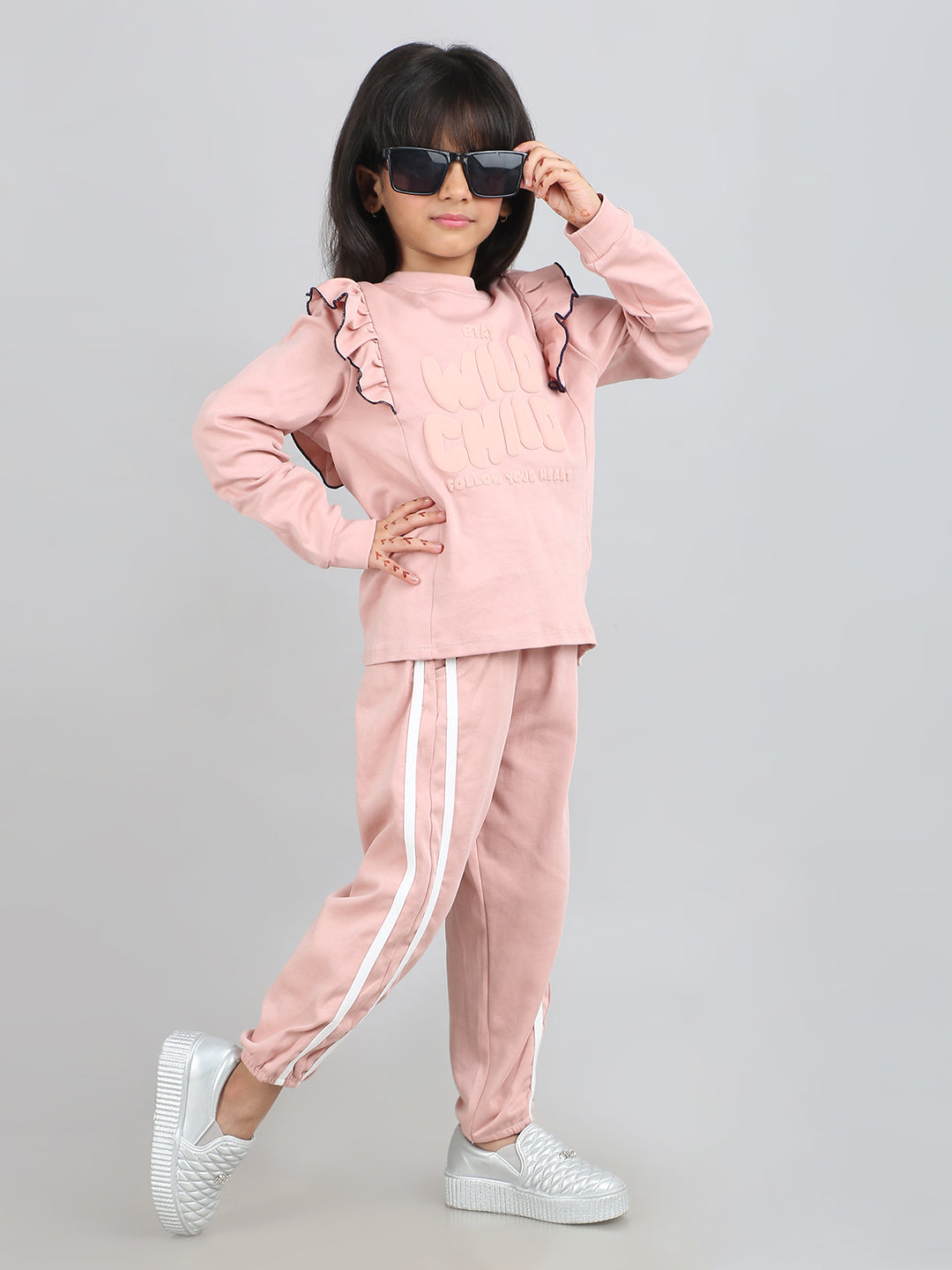 Girl Coord Set (Tee + Pant)