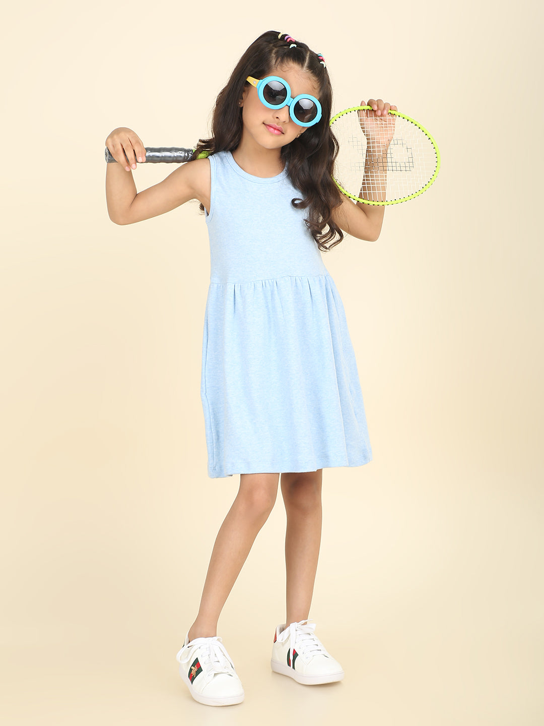 Melange Girl Dress (Daily Essentials)
