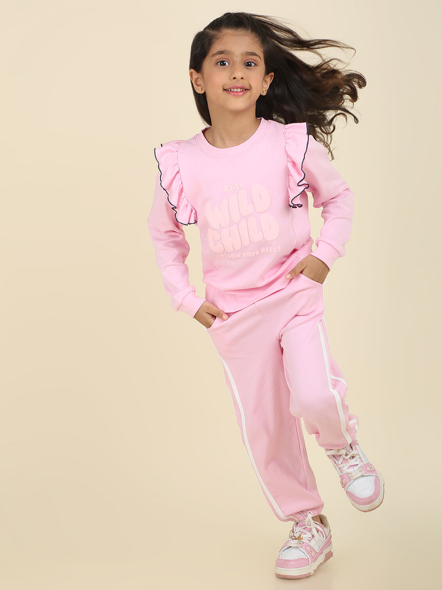 Girl Coord Set (Tee + Pant)
