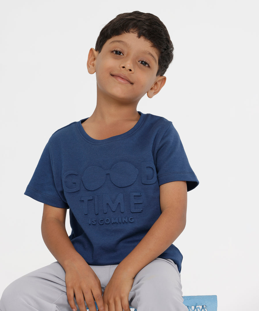 3D Embossed Kids T-Shirt