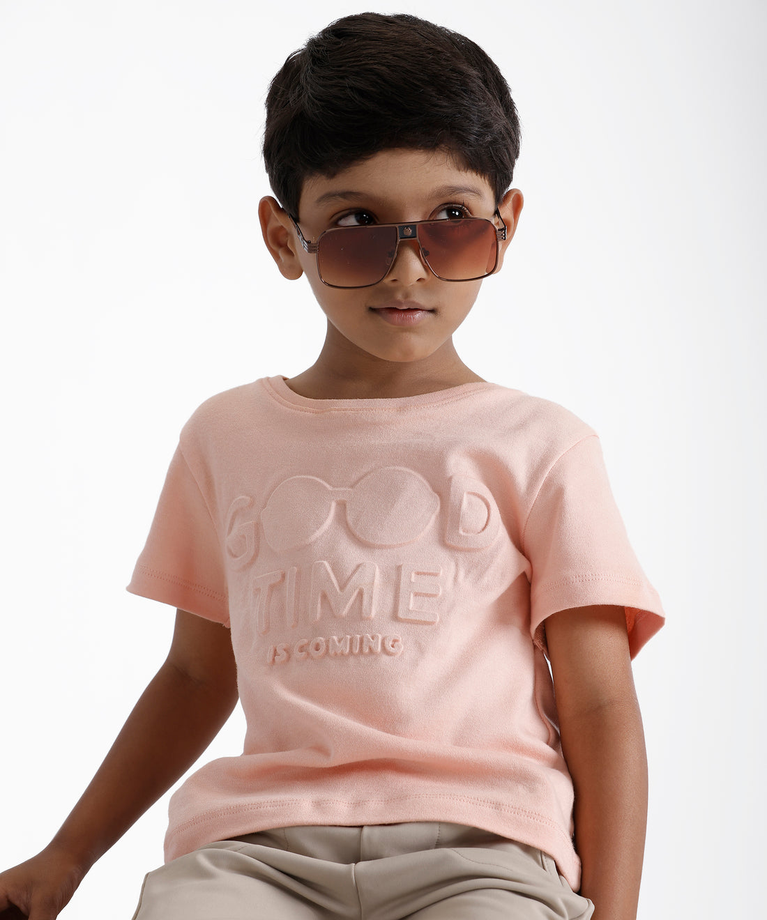 3D Embossed Kids T-Shirt