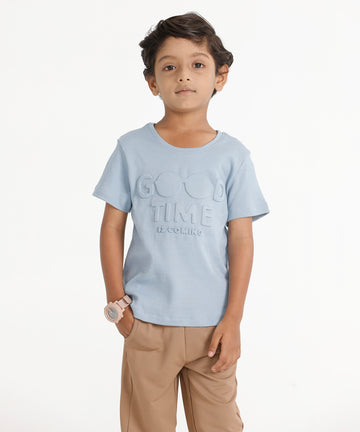 3D Embossed Kids T-Shirt