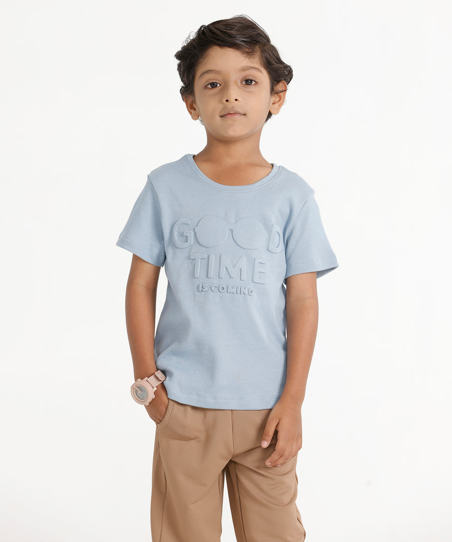 3D Embossed Kids T-Shirt