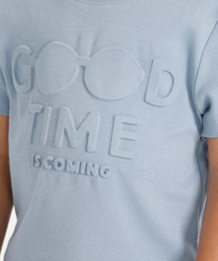 3D Embossed Kids T-Shirt
