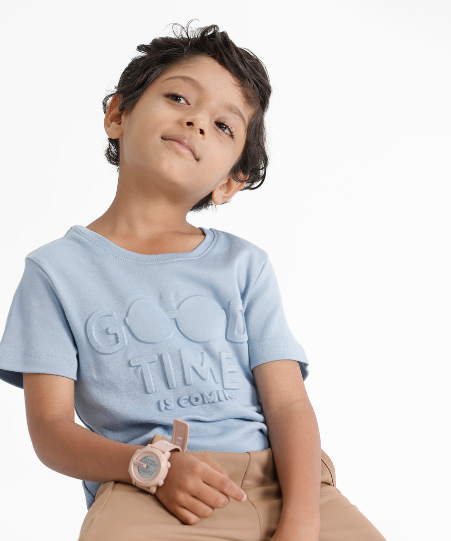 3D Embossed Kids T-Shirt