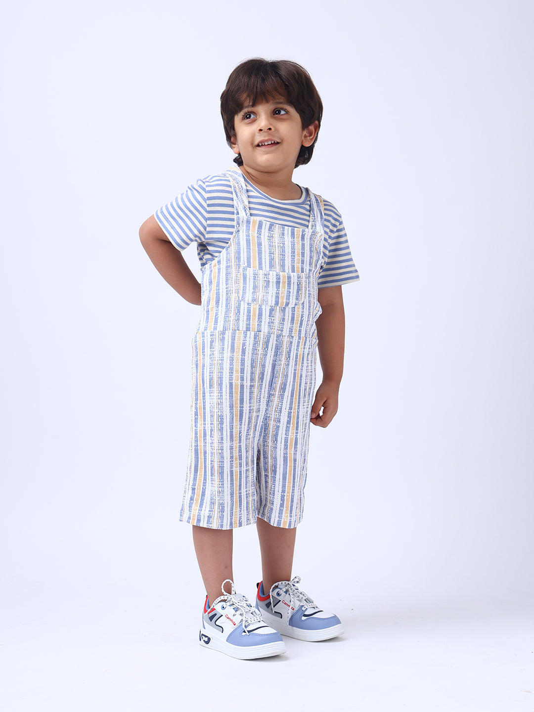 Kids Dungaree with Tee