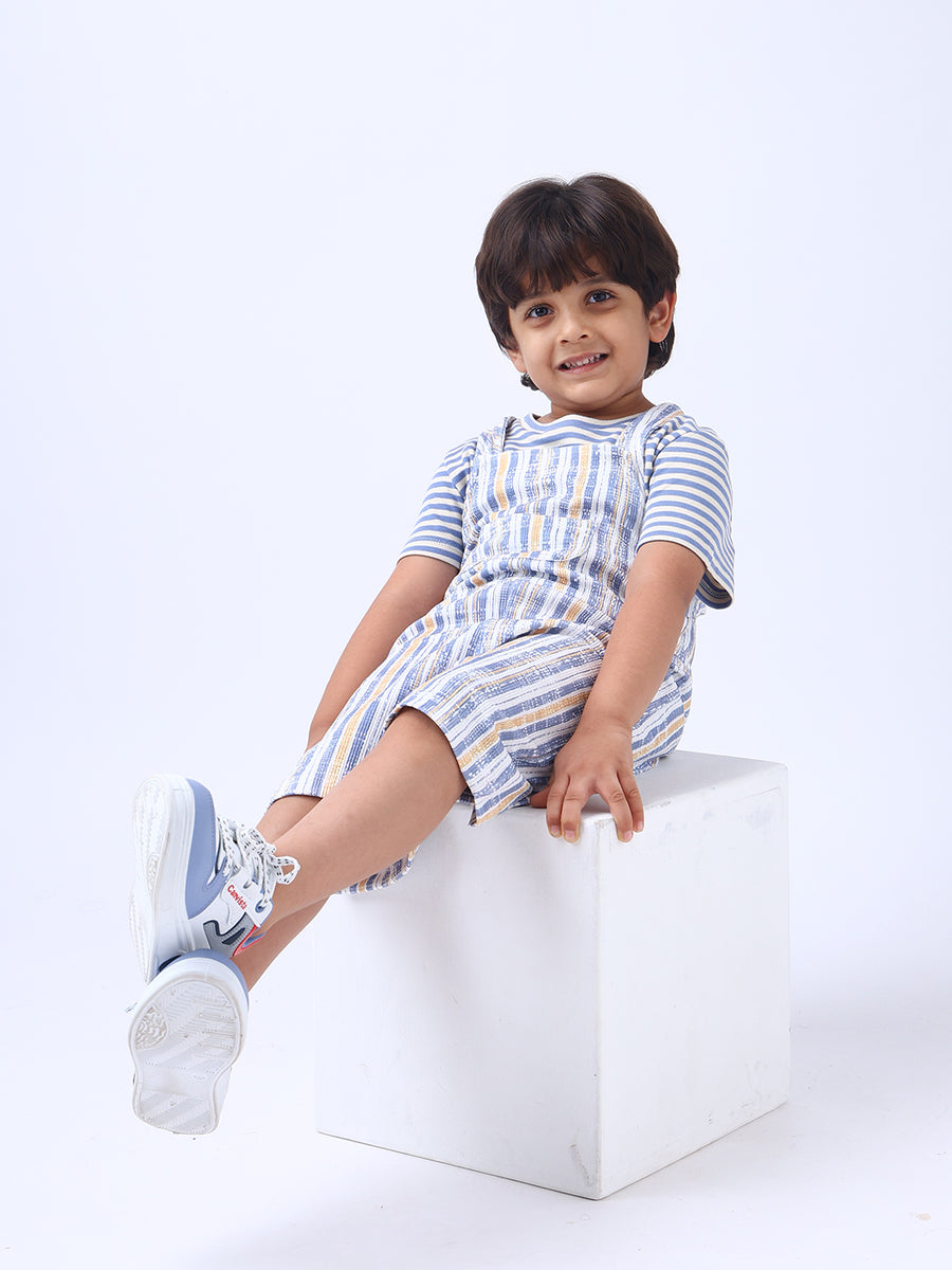 Kids Dungaree with Tee