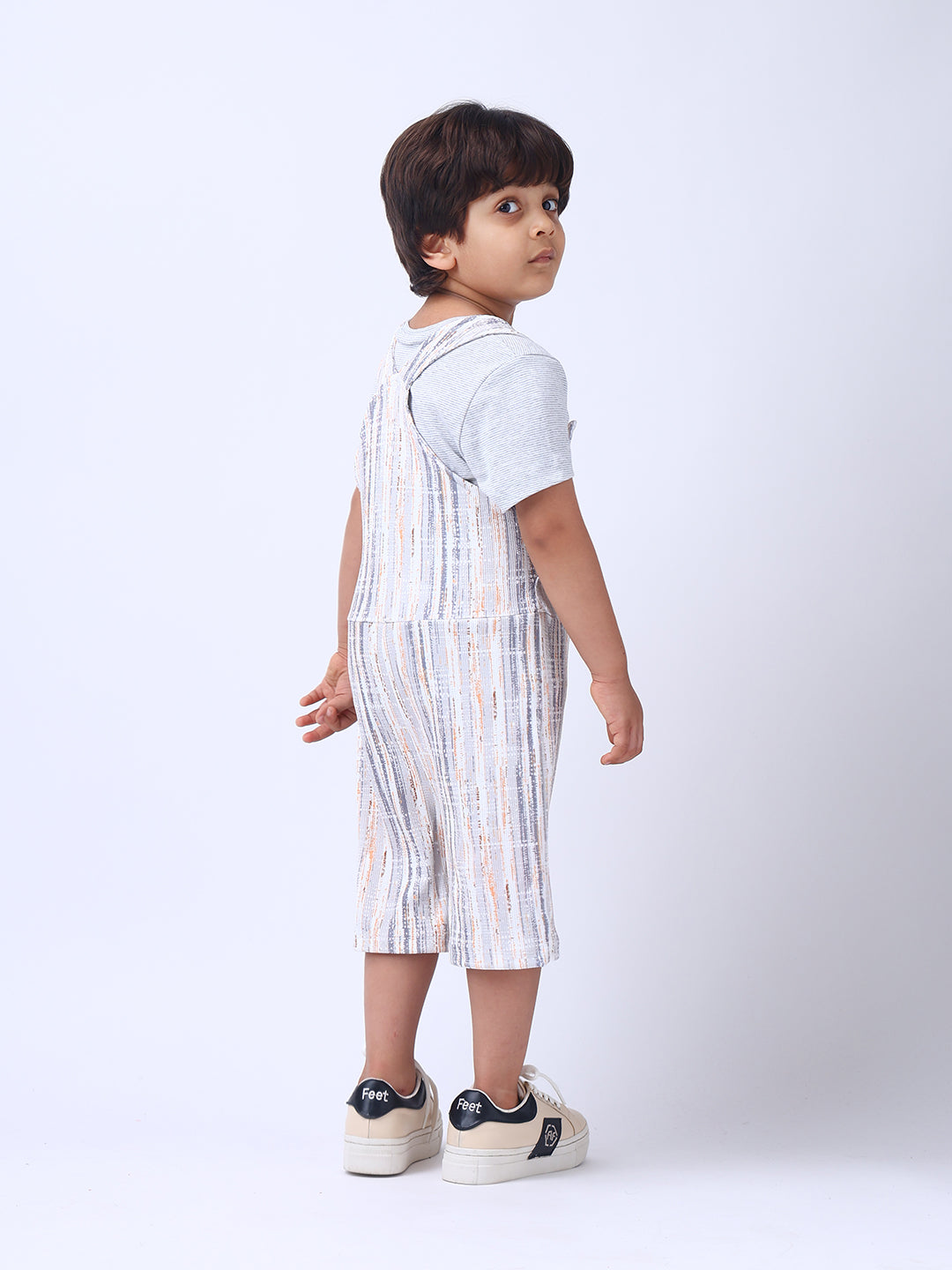 Kids Dungaree with Tee