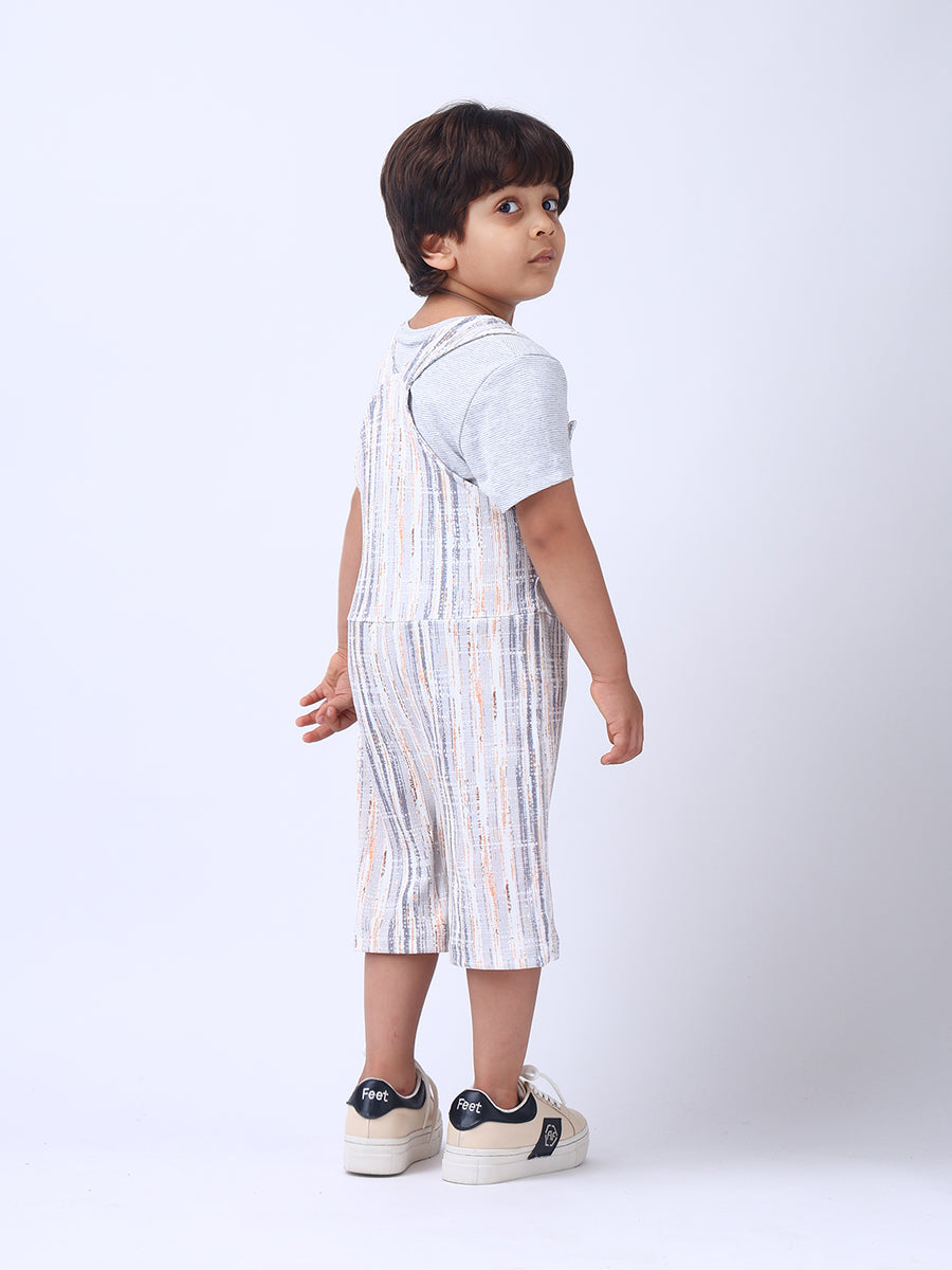 Kids Dungaree with Tee