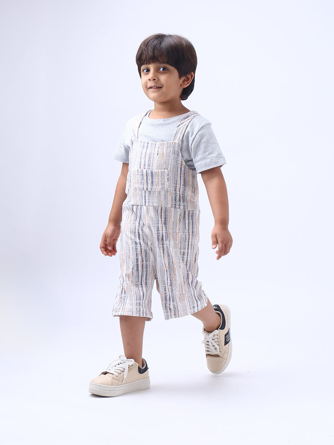 Kids Dungaree with Tee