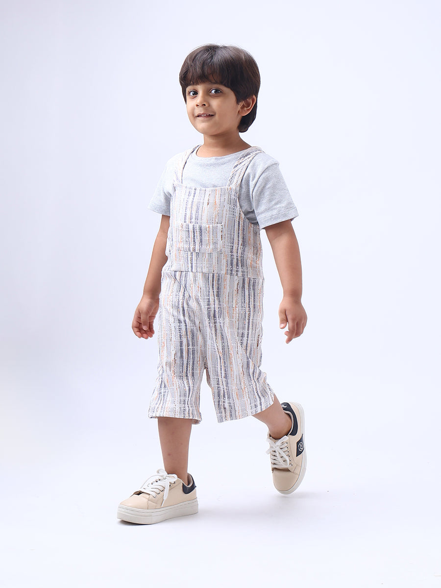 Kids Dungaree with Tee