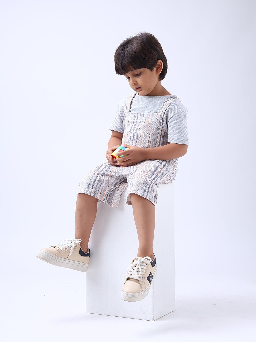 Kids Dungaree with Tee