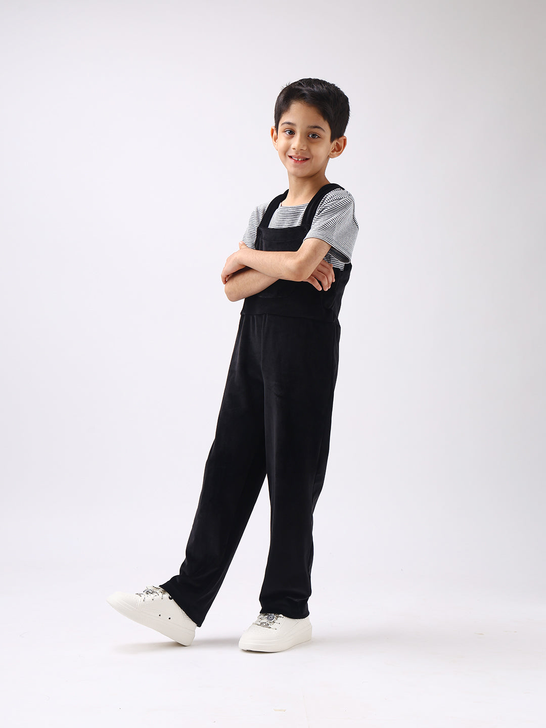 Kids Dungaree with Tee (Unisex)