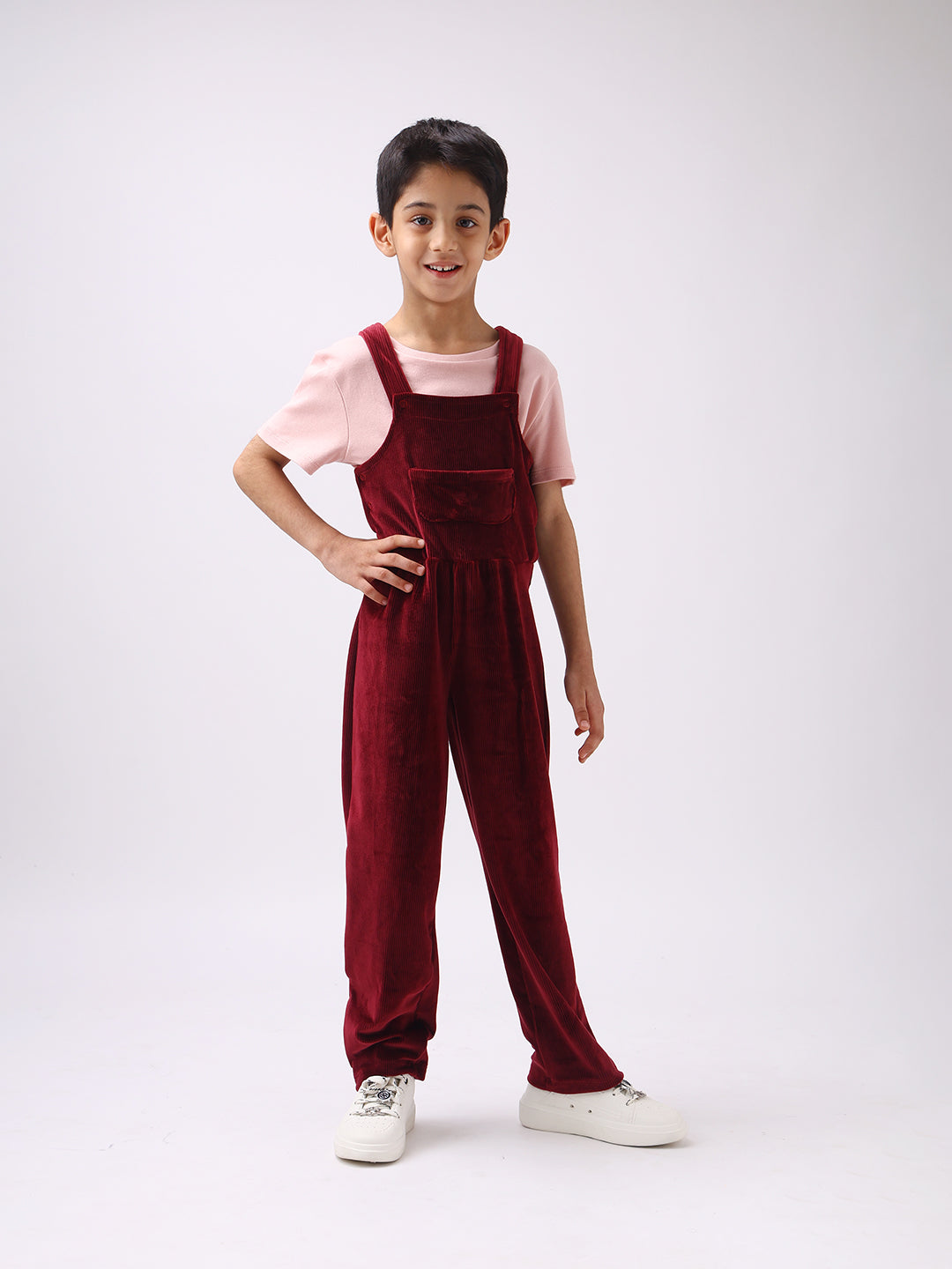 Kids Dungaree with Tee (Unisex)