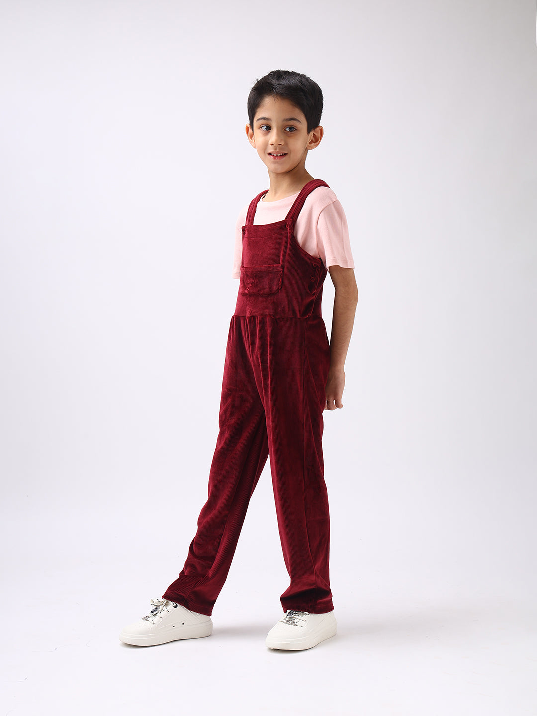 Kids Dungaree with Tee (Unisex)