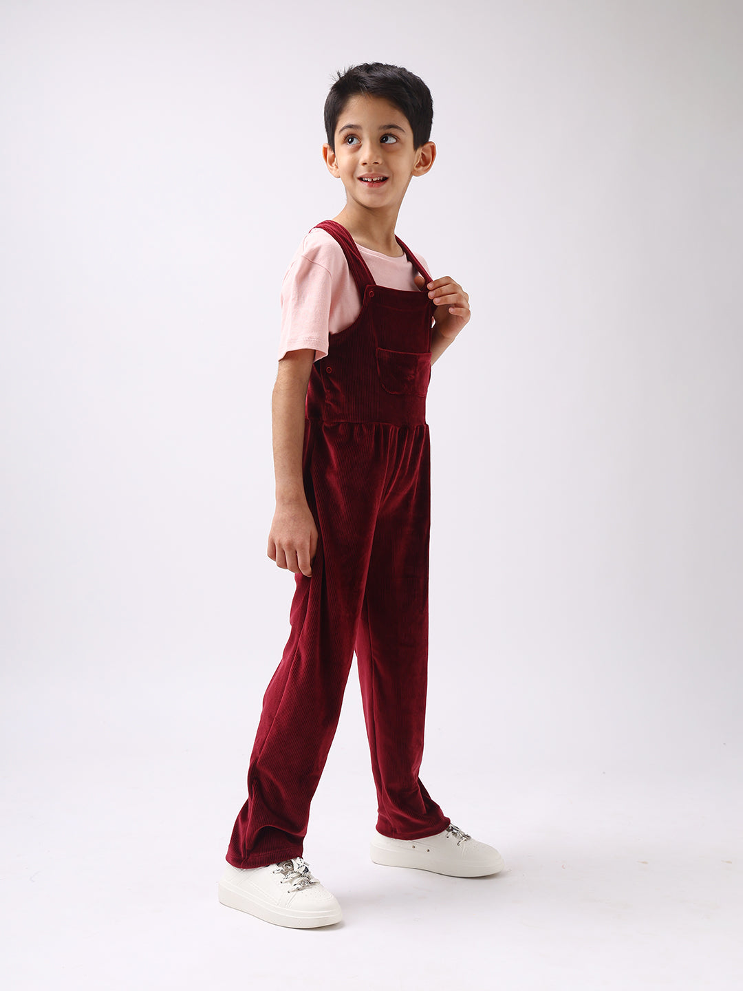 Kids Dungaree with Tee (Unisex)