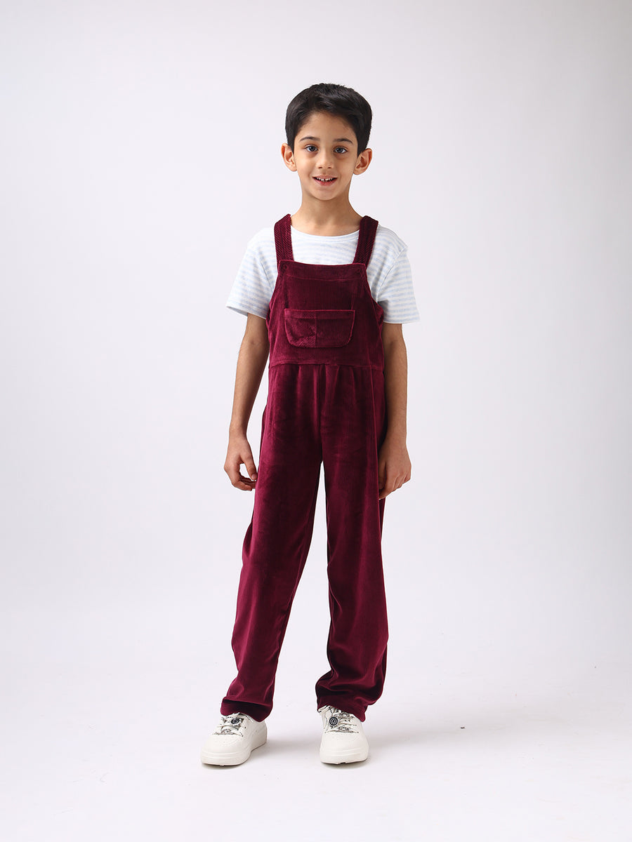 Kids Dungaree with Tee (Unisex)