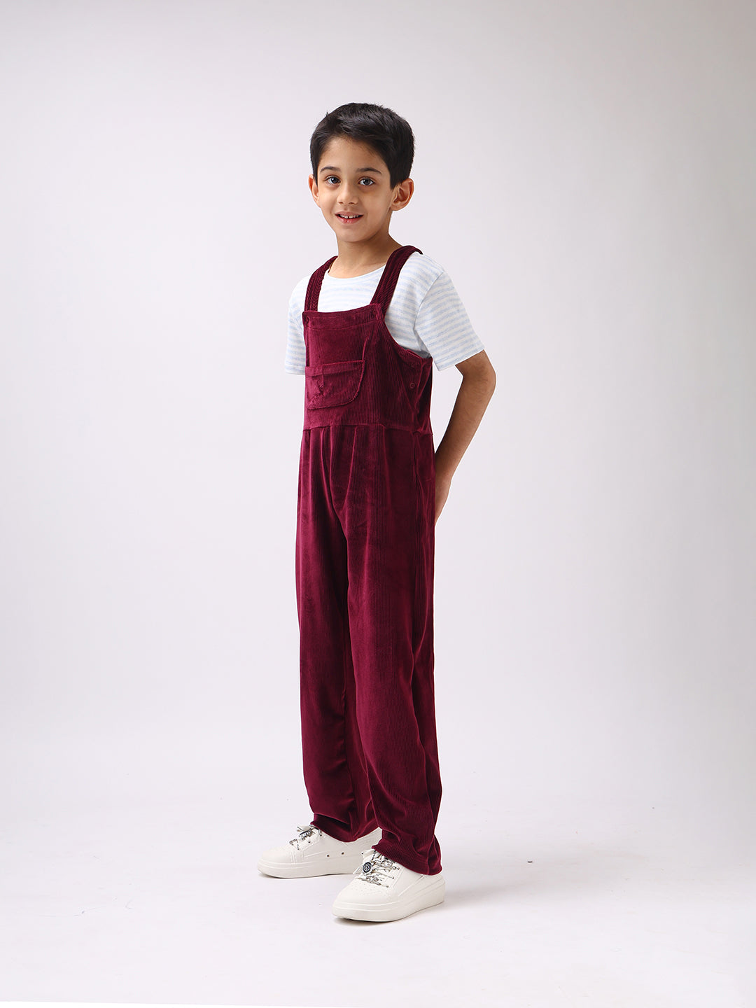 Kids Dungaree with Tee (Unisex)