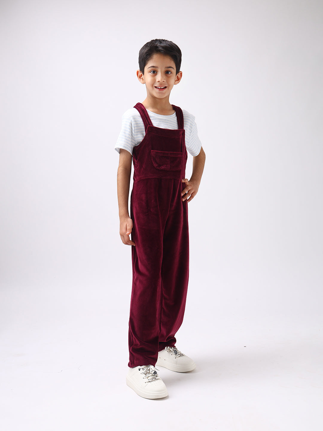 Kids Dungaree with Tee (Unisex)