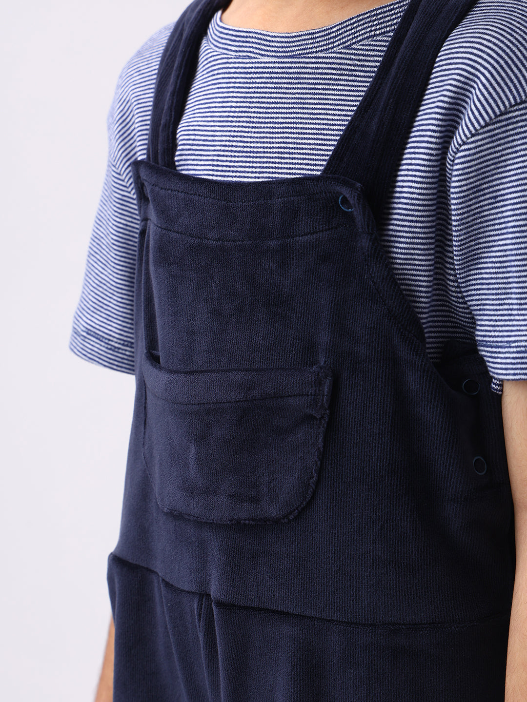 Kids Dungaree with Tee (Unisex)