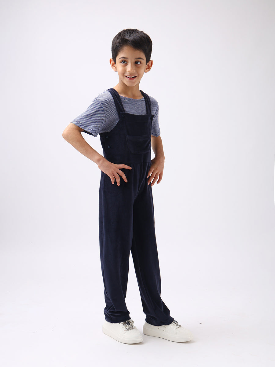Kids Dungaree with Tee (Unisex)