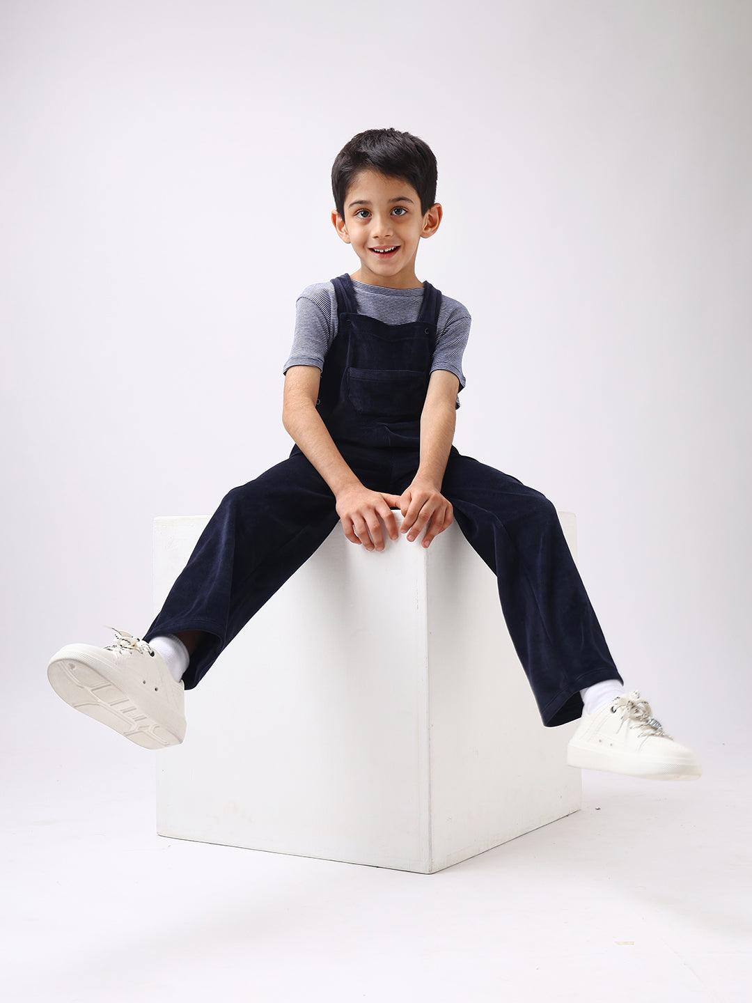 Kids Dungaree with Tee (Unisex)