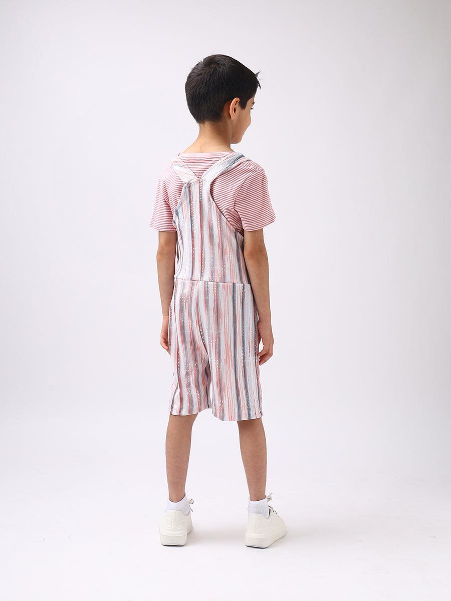 Kids Dungaree with Tee