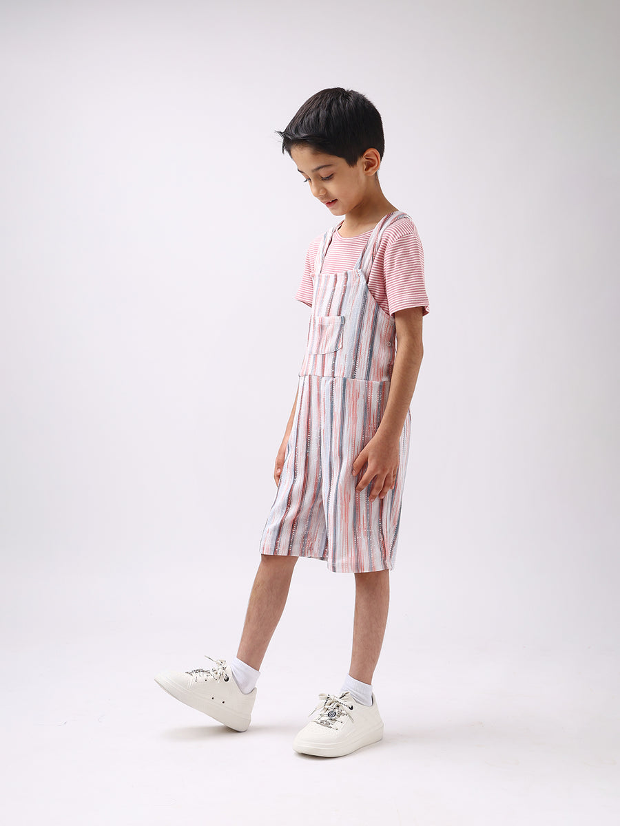 Kids Dungaree with Tee
