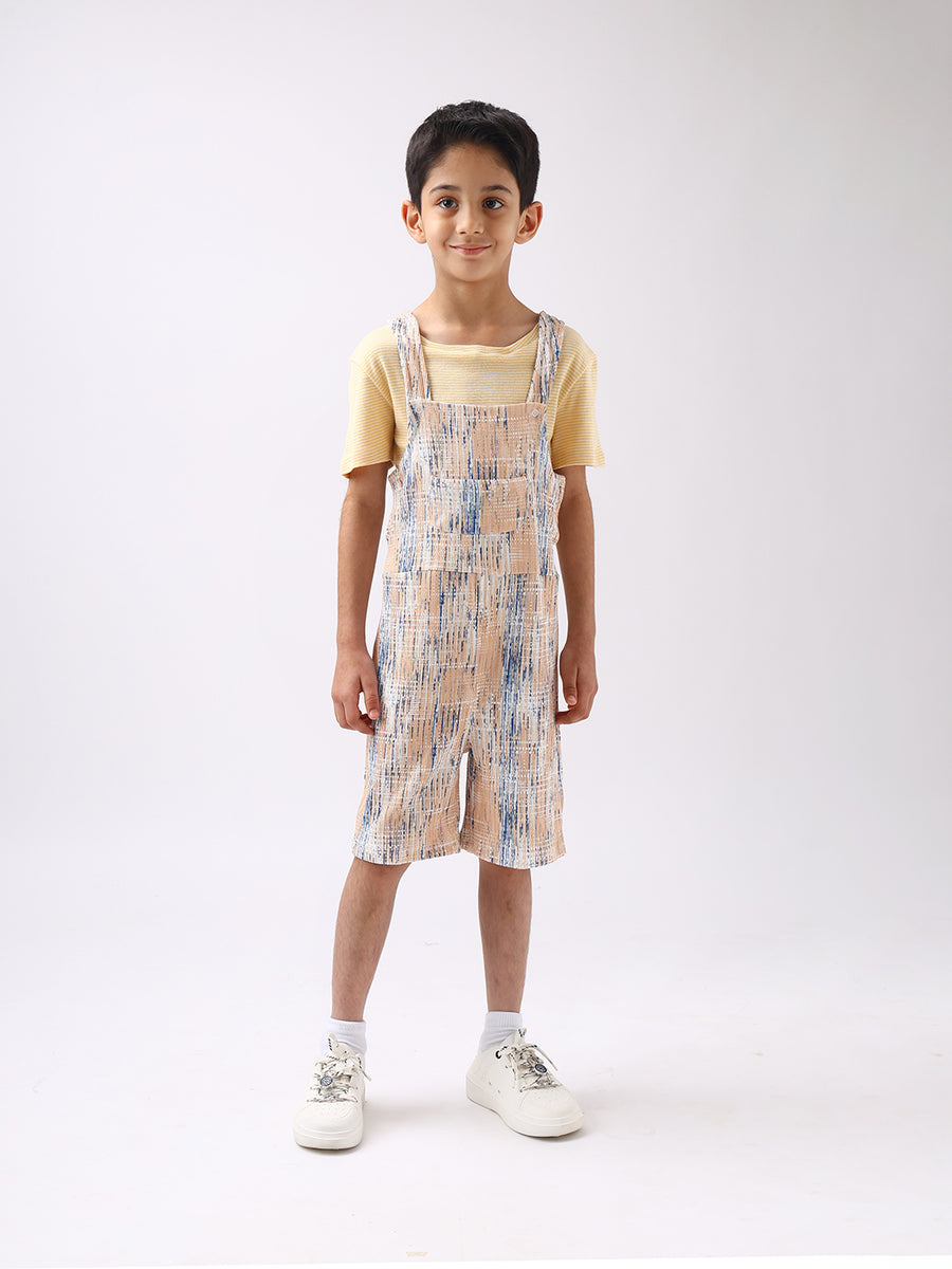 Kids Dungaree with Tee