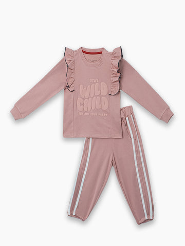 Girl Coord Set (Tee + Pant)