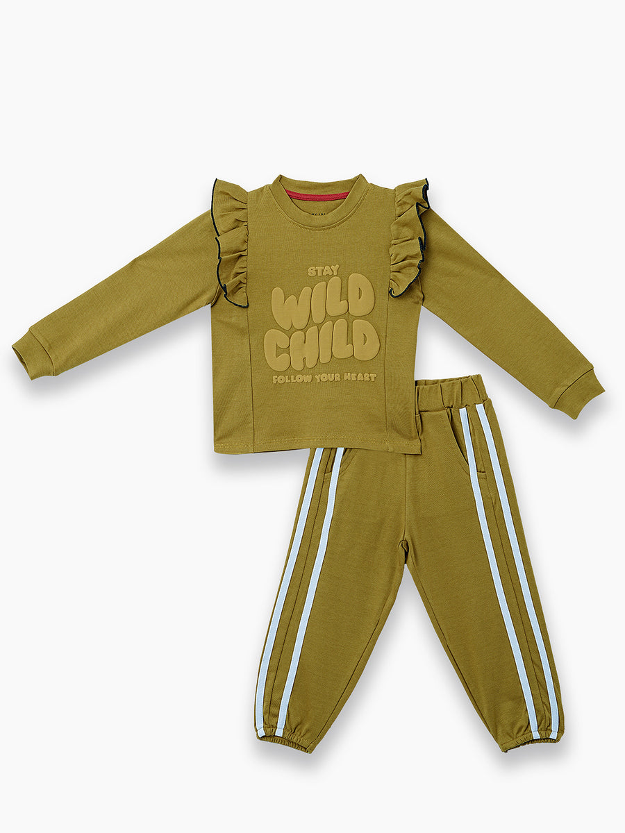 Girl Coord Set (Tee + Pant)