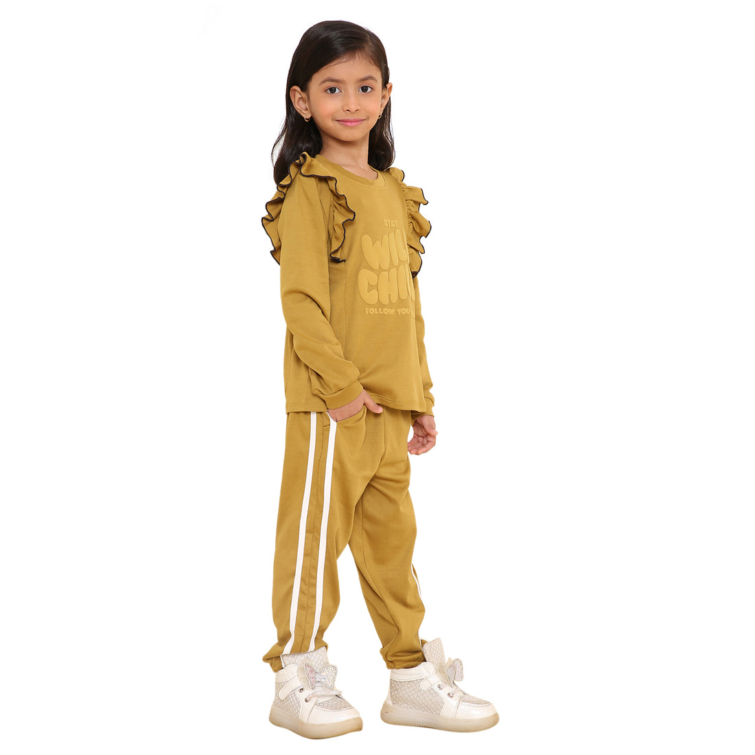 Girl Coord Set (Tee + Pant)